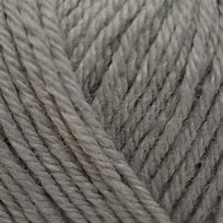 Sirdar Country Classic DK 872 Silver Grey 50 gram ball. Made with 50% Wool and 50% Acrylic.